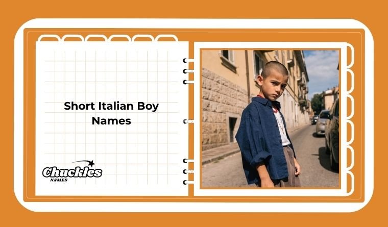 Short Italian Boy Names